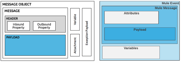 message models in Mule