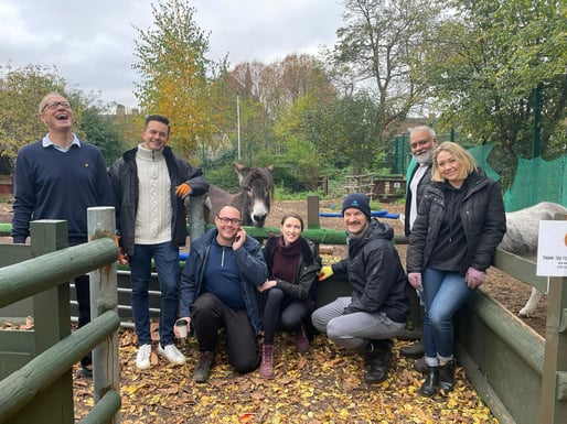 City farm volunteering with MuleSoft