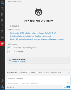 MuleSoft Dev Agent Dashboard