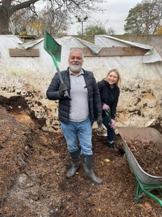 Spitalfields city farm volunteering