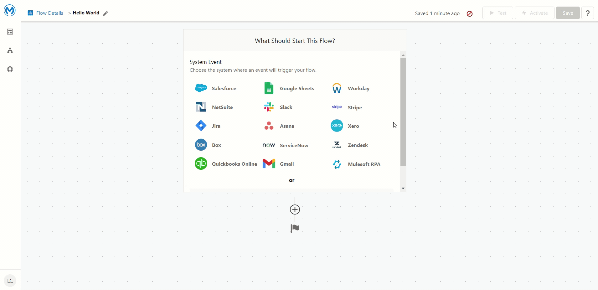 connect to MuleSoft Composer