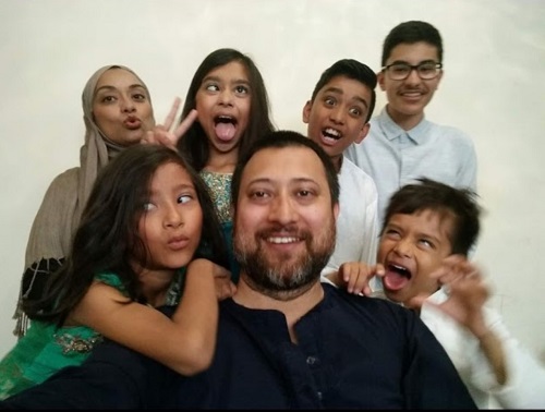 Nasima's big happy family