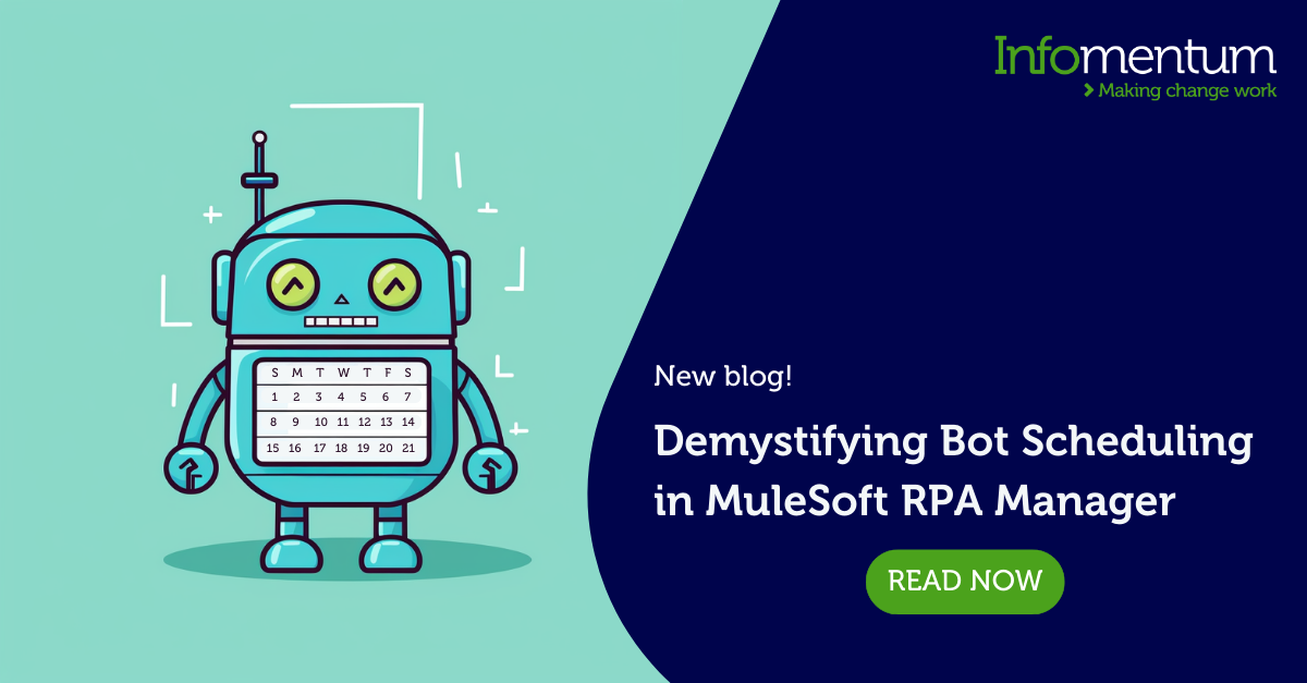 Demystifying Bot Scheduling in MuleSoft RPA Manager