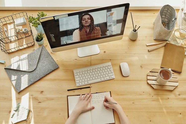 Use video calls to reach your potential customers when everyone is working from home.